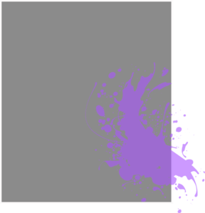 Purple Splat Clip Art