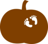 Black Pumpkin Clip Art