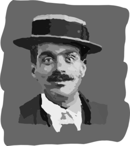 Man In Hat Clip Art
