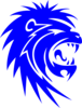 Roaring Lion  Clip Art