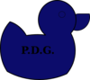 Purple Duck Clip Art