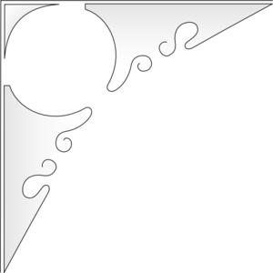 Corner Design Left Top Clip Art