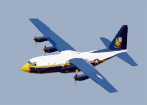 Fat Albert  Begins A Show For The U.s. Navy Blue Angels Clip Art