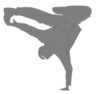 Break Dance Up 2 Clip Art