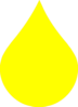 Yellow Drop Clip Art