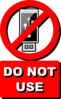 Do Not Use Usb Clip Art