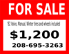 For Sale Sign Clip Art