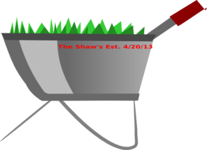 The Shaws Wheelbarrow Est. Clip Art