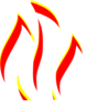 3 Flame Clip Art