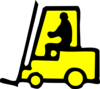 Forklift Sign Clip Art