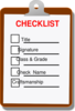 Checklist For Art Show Clip Art