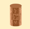 Brown Cylinder Clip Art