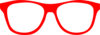 Black Glasses  Clip Art