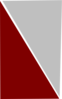 Maroon And Gray Diagonal Clip Art