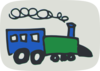 Hand Drawn Train Clip Art