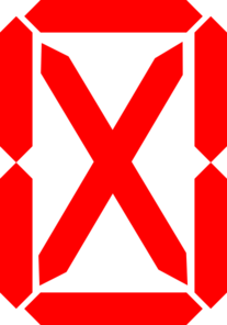Scoreboard Zero Clip Art