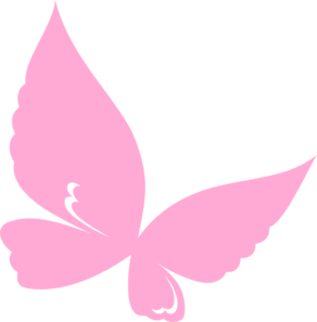 Pink Butterfly Clip Art