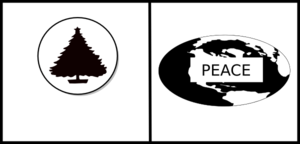 World Peace Tree Clip Art
