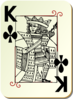 King Of Clubs Clip Art