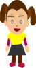 Girl 4 Clip Art