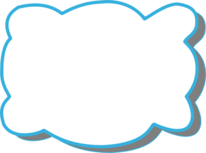 Cloud Resize Recolor Clip Art