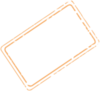 Orange Stamp Clip Art