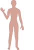 Female Body Two Clip Art