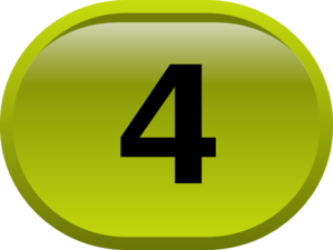 Button For Numbers 4 Clip Art