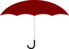 Red Umbrella Clip Art