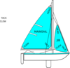 Corners Of The Sail Clip Art