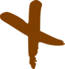 Handdrawn Cross Clip Art