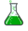 Greenflask/bubbles/invisibox Clip Art