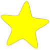 Golden Star Clip Art