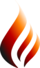 Orange Logo Flame Clip Art