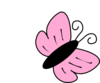 Mariposa Rosa Clip Art