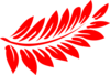 Fern Red Clip Art