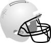 Football Helmet Altered Clip Art