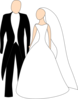 Bride And Groom Clip Art