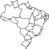 Mapa Brasil Clip Art