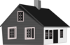 Cape Code House Clip Art