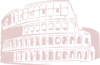 Burgundy Coliseum Clip Art