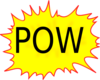 Pow Balloon Clip Art