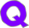 Letter Q Clip Art