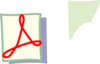 Pdf Icon Stylized Clip Art