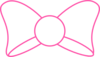 Pink Bow Clip Art