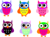 Birthday Owl Clip Art