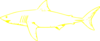 Yellow Shark Clip Art