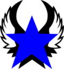 Blue Star Clip Art