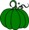 Green Pumpkin Clip Art