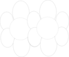 Double Flower Clip Art